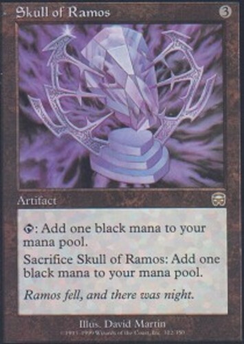 Skull of Ramos Mercadian Masques NM Artifact Rare MAGIC MTG CARD