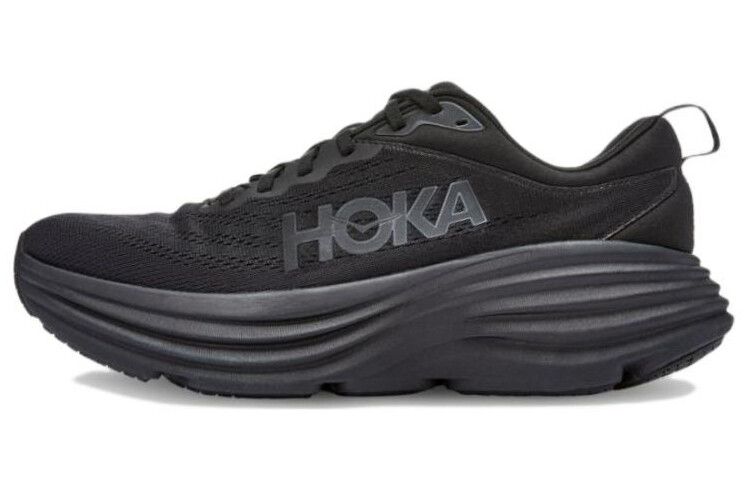 Hoka One One Bondi 8 2E Wide Triple Black - 1127953-BBLC | eBay