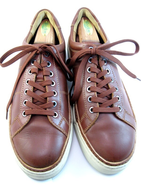 SAOLA Allen Edmonds "PORTER CITY" Sneakers Derby Casual in Pelle 10 D Peperoncino (169N)