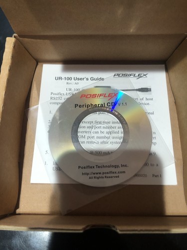 Posiflex XT USB To Serial Converter UR100 UR-100 UR*100-B - New - Picture 4 of 5