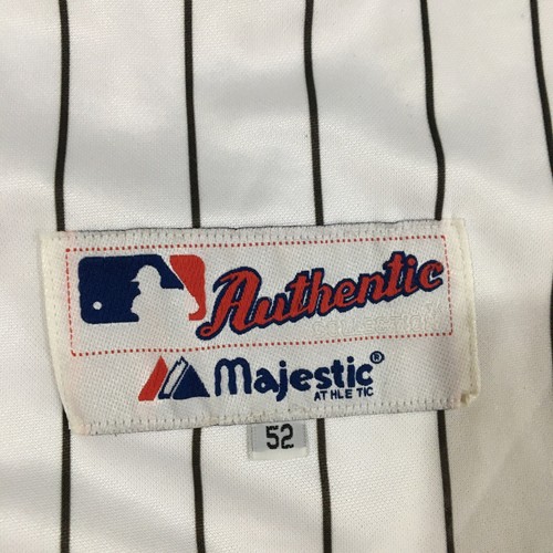 White Sox Pin Carlton Fisk Majestic Authentic Throwback Baseball Jersey Size 52 - Picture 2 of 7