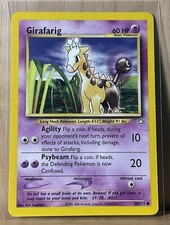 ‘Girafarig’ (58/111) Neo Genesis Pokemon TCG, Unlimited, Vintage, MP