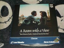 A Room With A View NEW SEALED Laserdisc LD Maggie Smith Judi Dench Free Ship 50