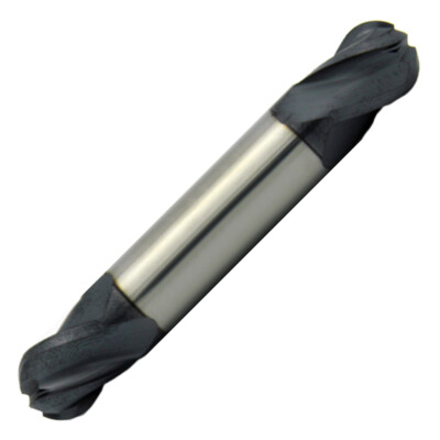 3/8'' 4 Flute Double End Ball Stub 30 Degree Carbide End Mill USA ALTiN Coated