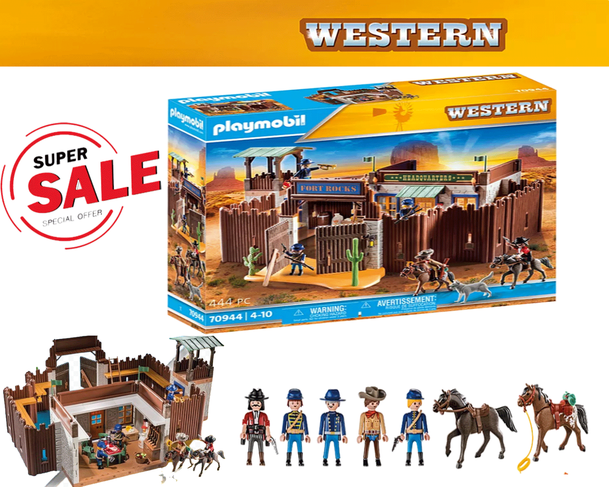 Playmobil 70944 Playmobil Western Sets Playmobil Western Fort