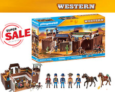 Playmobil 70944 Western City Fort - Fortezza delle Rocce del Selvaggio West - Set Nuovo Sigillato