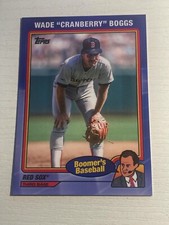 2024 Topps x Chris Berman Nickname SP Wade Cranberry Boggs Red Sox 21