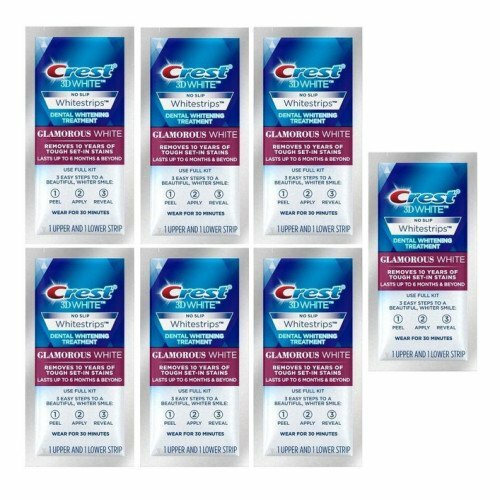 Crest 3D Advanced Seal Vivid Whitestrips 14 Pouches 28 ...