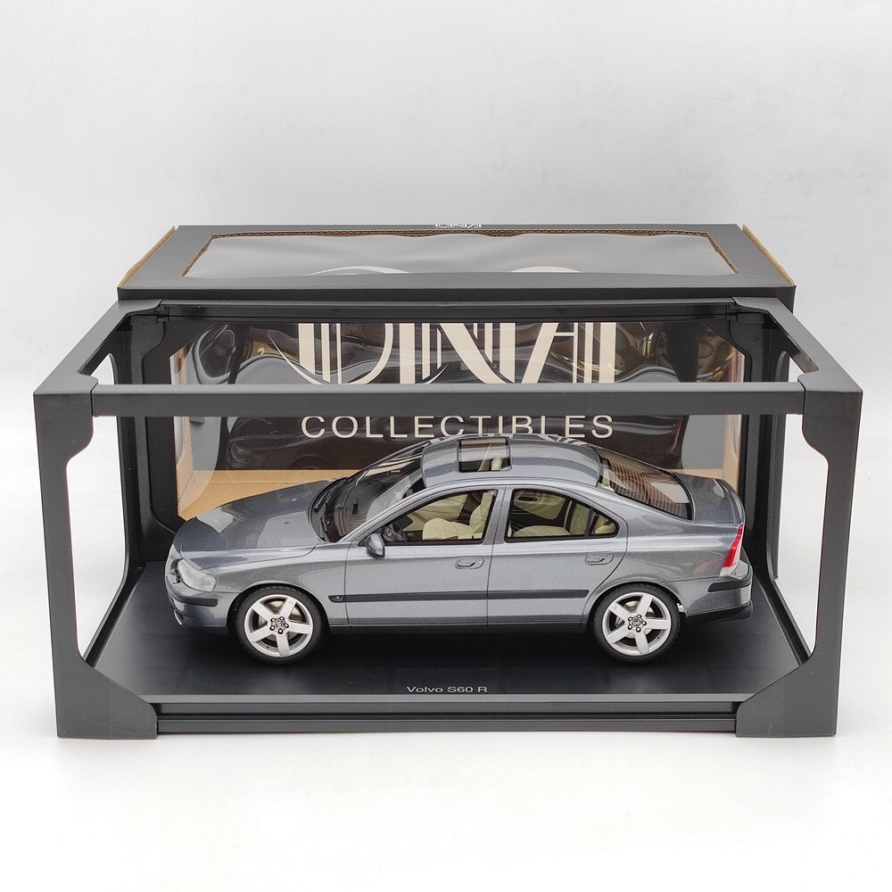 Voiture Miniature Volvo S60 R 2003 - Échelle 1/18 - Résine - Édition Limitée Verte - DNA Collectibles