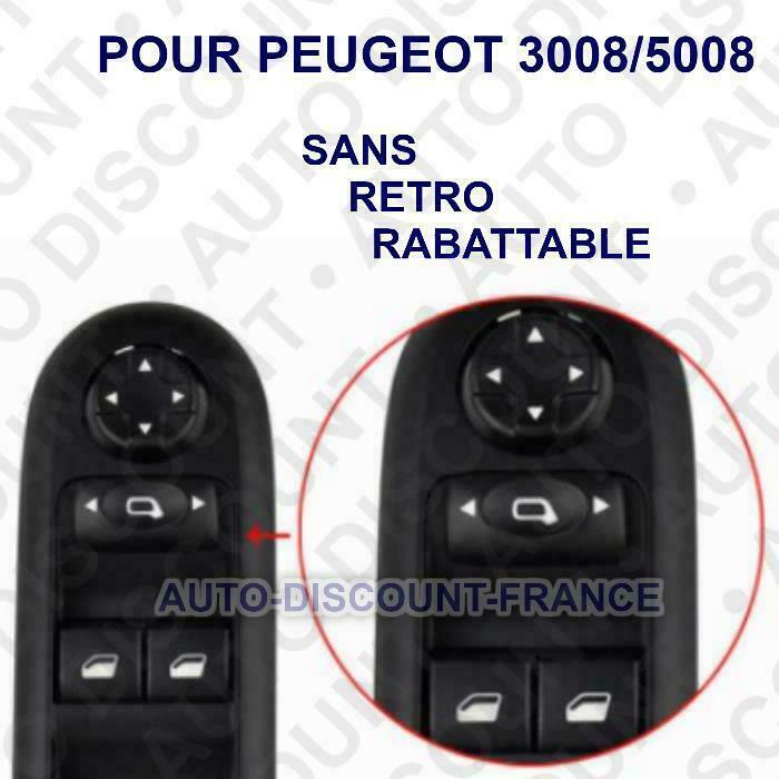FL Master – interrupteur de lève-vitre pour Peugeot 3008 5008