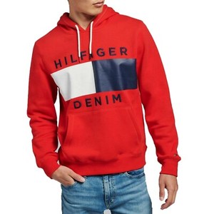 red tommy hilfiger hoodie