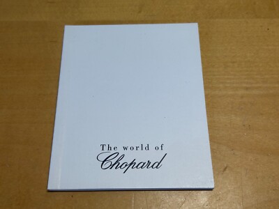 Broschüre Booklet - CHOPARD - Le Monde de Chopard - 10,5 x 8,5 cm