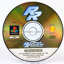 Thumbnail of ebay&reg; auction 185427432378 | Sony Playstation 1 PS1 PAL Rapid Racer Limited Edition 50 Sehr Gut nur CD Spiel