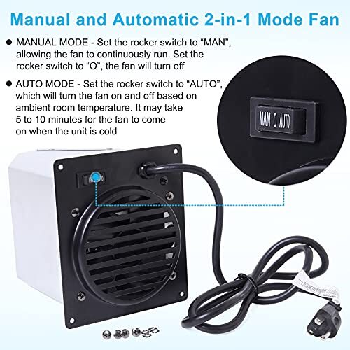 Wall Heater Fan Blower for DynaGlo Vent Free Wall Heaters Â 10000 BTUs