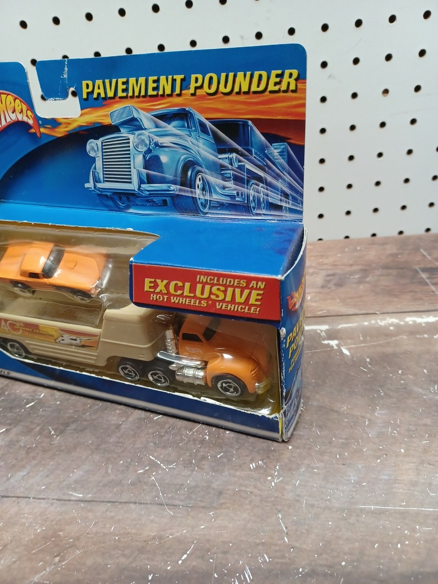 Hot Wheels Pavement Pounders 6個セット Hot Wheels Pavement Pounders Car with Hauler 1/64 #89045