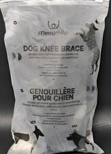 MerryMilo Dog Knee Brace for Hind and Rear Leg Size Large
