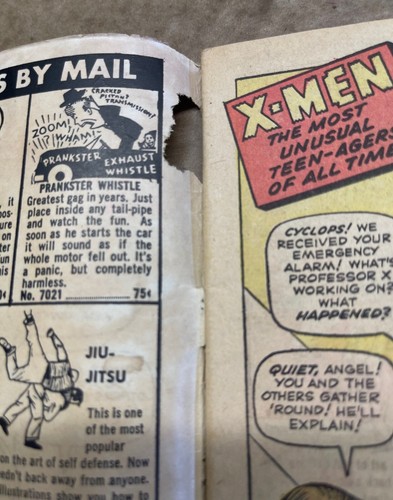 1965 X-Men 11 Magneto Brotherhood of Evil Mutants MARVEL SILVER AGE - 第 12/21 張圖片
