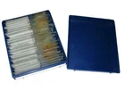 Geological Rock Formation & fossil Thin Section collection 100 slides in case