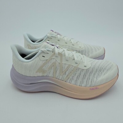 New Balance FuelCell Propel V4 Running Shoes Women's White Purple Low  Top