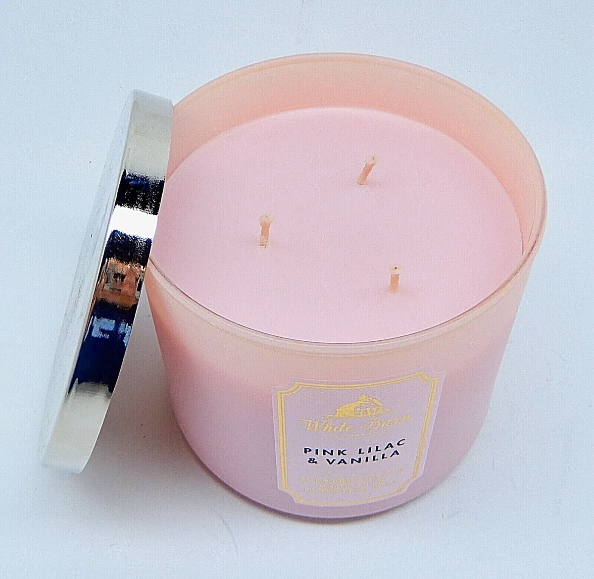  Best MOM Ever: Pink Lilac & Vanilla 3-Wick Candle 14.5 oz / 411  g [Made with Natural Essential Oil] : Health & Household
