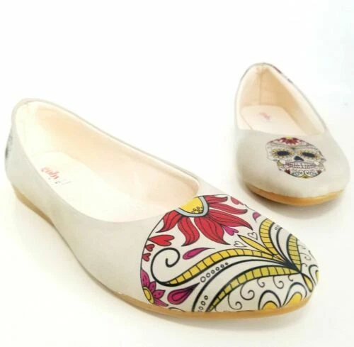 Zapatos planos Para Mujer Floral Sugar
