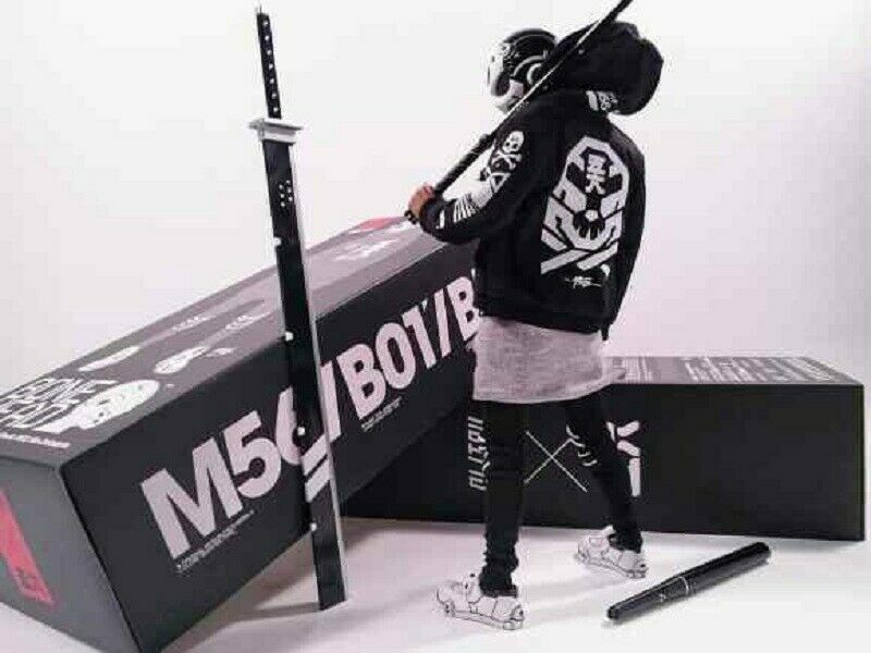New Hot Toy In Stock Glitch Bonehead Black Death 1/6th Collectible