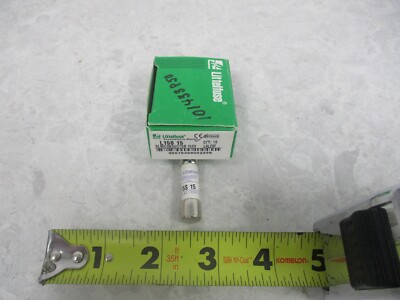 BOX OF 10 LITTELFUSE L15S5 15, 15A, 150 VAC/VDC, T1695