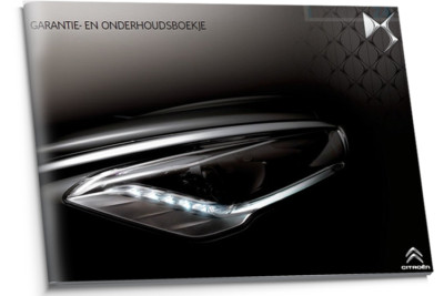 DS Citroen sauber Niederländisches Serviceheft