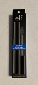 E L F Black Length And Volume Mascara Waterproof Brand New Ebay