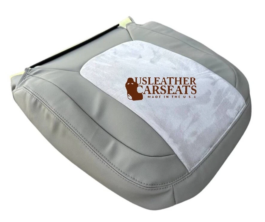 2004 Для Dodge Ram 1500 3500 водитель Lean назад синтетическая кожа сиденье чехол серо-коричневый - Изображение 3 из 4