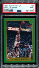 PSA 9 MINT 1991 TUFF STUFF JR. SCOTTIE PIPPEN #29 BULLS 40683 B193