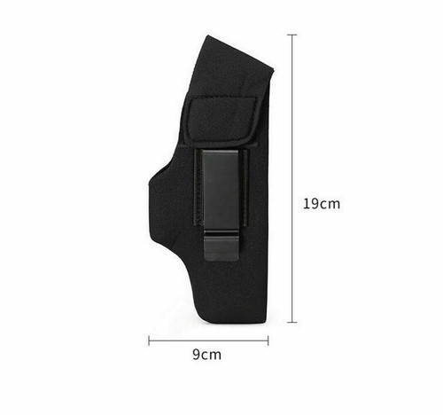 Tactical Universal Pistol Holster Concealed Carry Left Hand Gun Pistol Pouch Bag - Picture 6 of 11