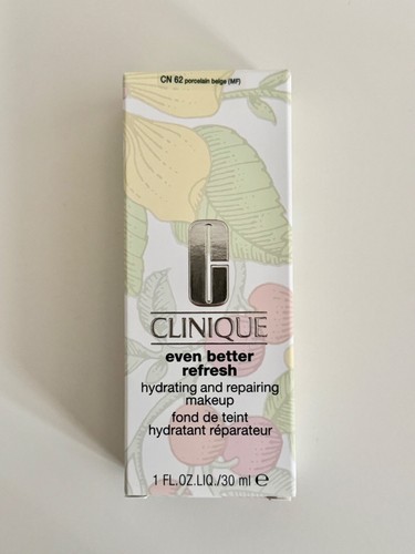 Nuevo en caja Clinique Even Better Refresh hidratante y reparador CN 62 PORCELANA BEIGE - Imagen 3 de 3