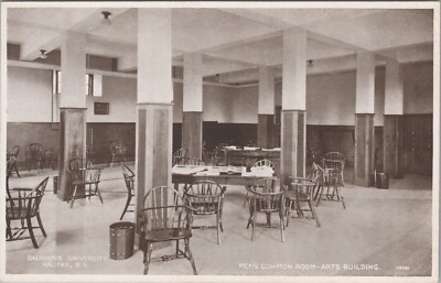Dalhousie University, Halifax, Nova Scotia Men's Common Room 1920-30s? B1816