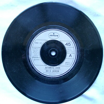 DEE D. JACKSON - Automatic Lover 7''  -  6007 171 - 1978 UK