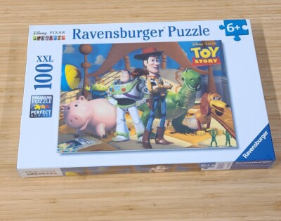 Lot Of 2 Disney Moana And Toy Story Ravensburger Puzzle 100 XXL Pieces