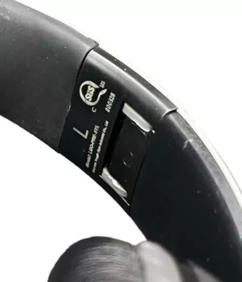 IJOY LGO-PRE-STL Headphone Noise-Canceling  Bluetooth Wireless Over-Ear Gray