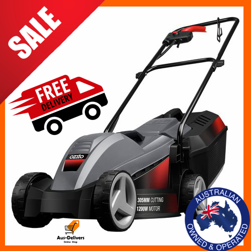 Steel Deck Ozito Pxc Lawn Mower 18v Brushless Ozito Mower Kit