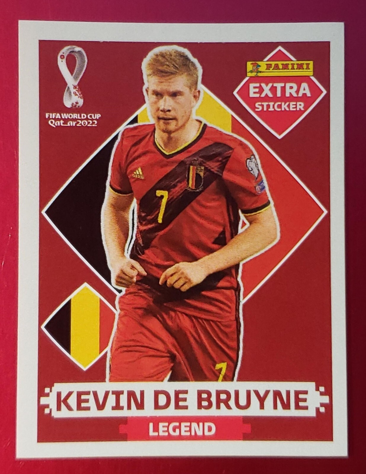 Kevin De Bruyne Legend Extra Sticker Panini World Cup Qatar 2022 eBay