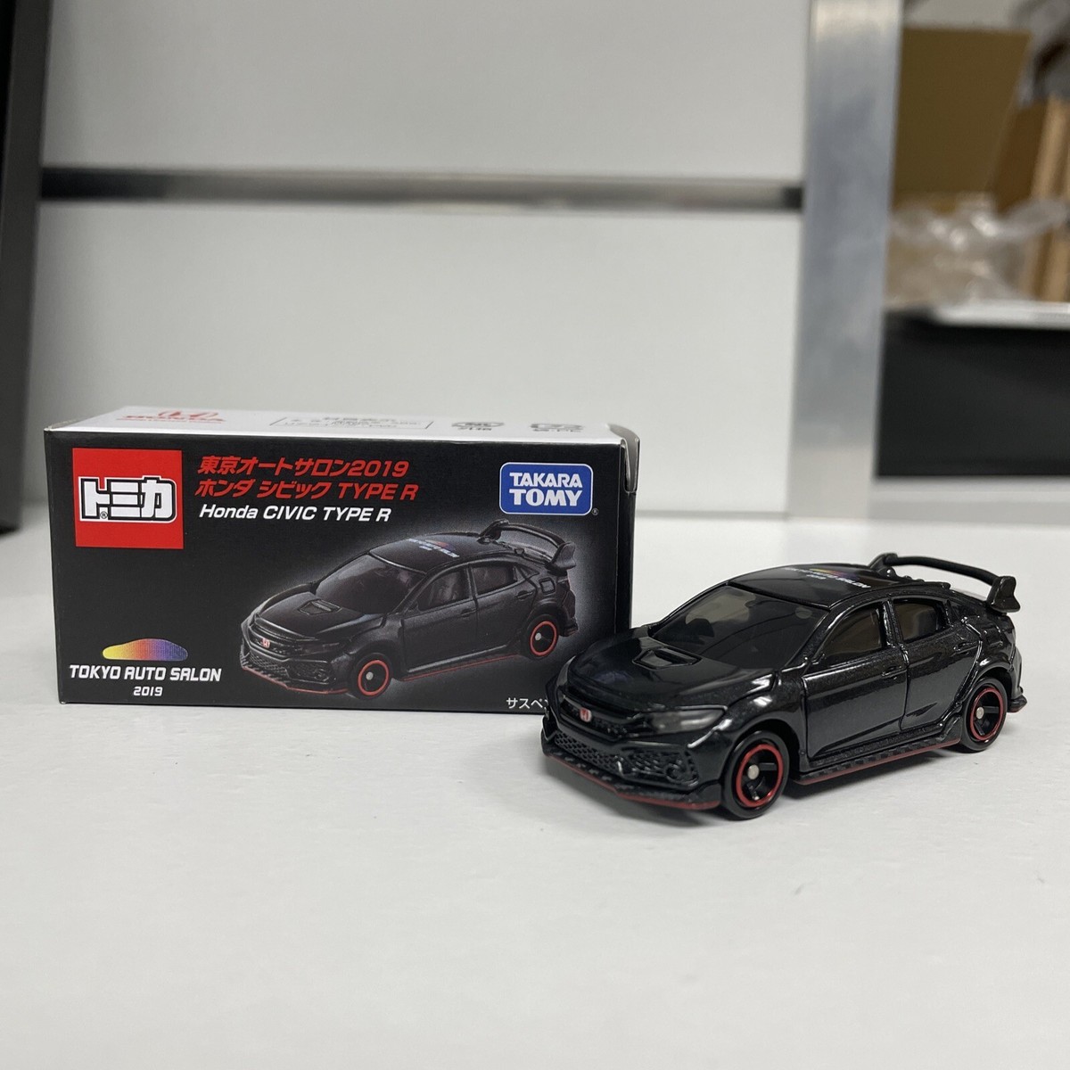 Tomica Tokyo Auto Salon 2019 Honda Civic TYPE R ST18 Black | eBay