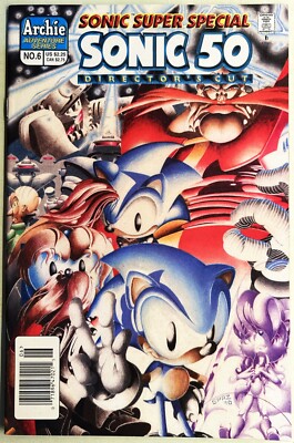 SONIC The HEDGEHOG SUPER SPECIAL Comic Book 1998 #6 SONIC 50 DIRECTORS CUT NEW