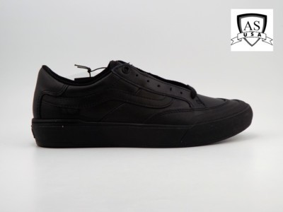 Vans Berle Wearaway Men's Size 7, 7.5 Black Leather Shoes Skater Street Style