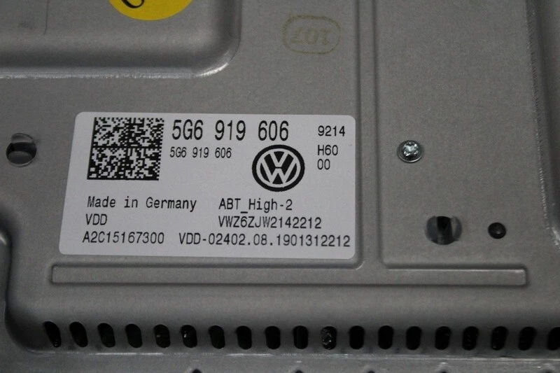 VW Facelift Discover Pro MIB2.5 Display Anzeige Glas Bildschirm 5G6919606 #3 - Bild 4 von 4