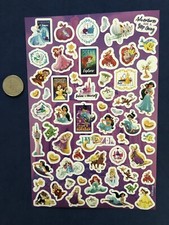 Disney Princess Stickers Roughly 50 Per Page - New