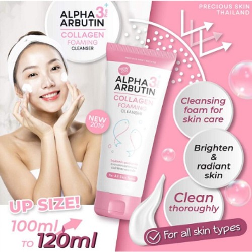 ALPHA ARBUTIN 3+ COLLAGEN FOAMING Cleanser For All Skin Type 120ml - Picture 4 of 8
