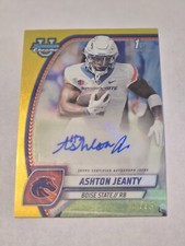 Ashton Jeanty 2024 Bowman Chrome U 1st Prospect Autograph Card 65/75