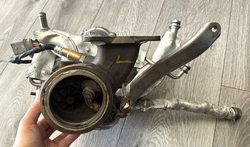 2017 2018 2019 AUDI A3 TURBO TURBOCHARGER, 06K145702T, 06H145710C, GENUINE OEM - Picture 6 of 13