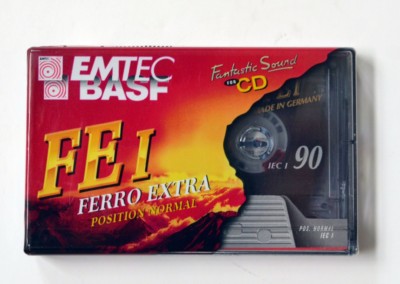 NEW & Sealed BASF Emtex FE I 90 Ferro Extra Germany Audio Tape