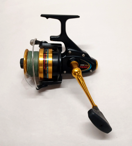 Smooth PENN Spinfisher Metal 650 SSm Black & Gold 4.7:1 Ratio Spinning Reel
