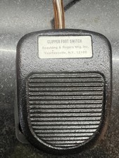 Linemaster 632-S Clipper Foot Switch, Electrical, Single Pedal, Momentary, Si...